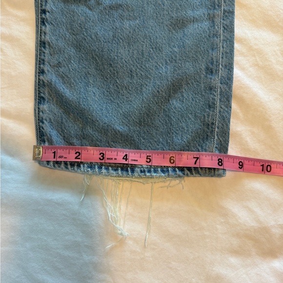 Madewell Women's Low-Slung Straight Jeans Duprey Wash 28 - Picture 14 of 15